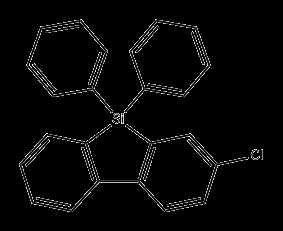 9H-9-Silafluorene, 2-Chloro-9,9-Diphenyl-