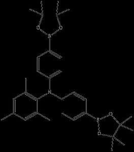Benzenamine, 2,4,6-Trimethyl-N,N-Bis[4-(4,4,5,5-Tetramethyl-1,3,2-Dioxaborolan-2-Yl)Phenyl]-